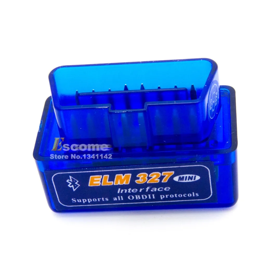 Escome Специальный Мини Bluetooth ELM327 OBD2 инструмент для тестирования автомобиля Продажа