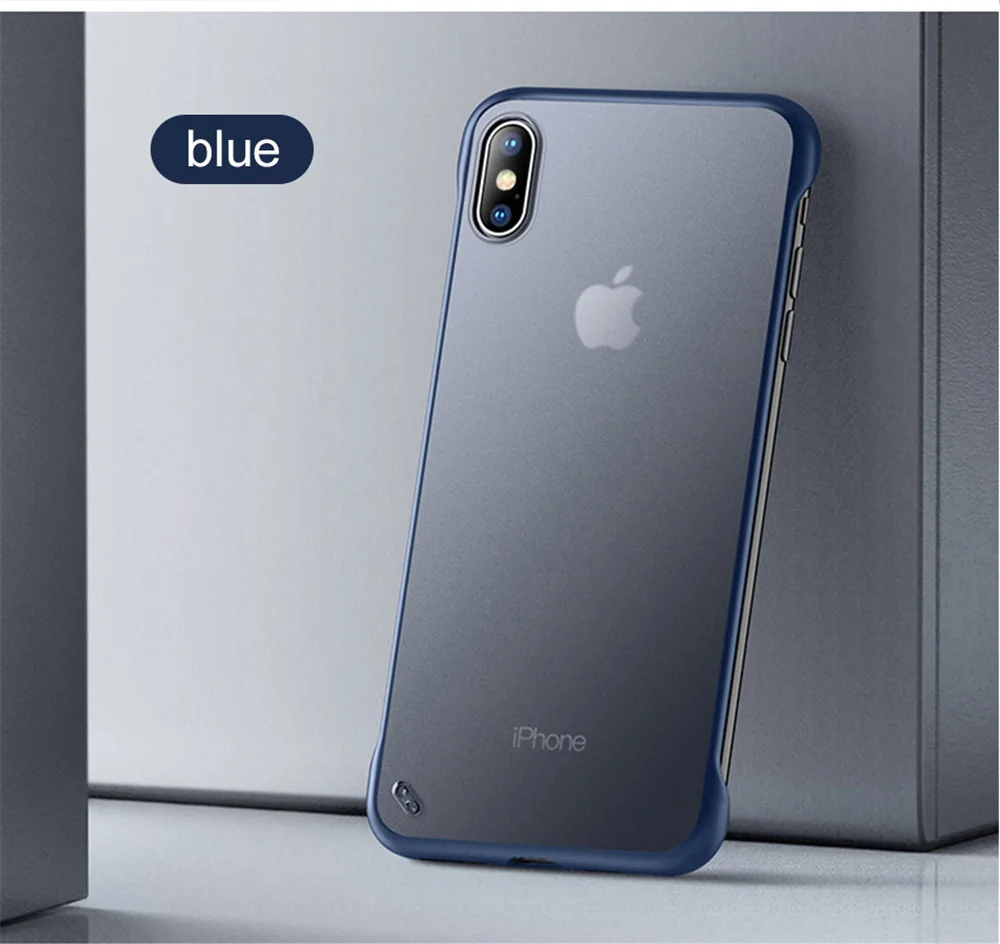 Lovebay чехол для телефона для iPhone 11, 6, 6 S, 7, 8 Plus, X, XR, XS Max, роскошное Безрамное кольцо, дизайн, скраб, Жесткий ПК для iPhone 11Pro Max, чехол