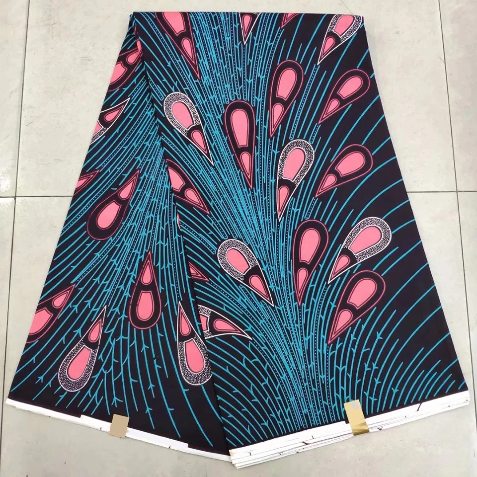 Топ Анкара воск печати Африканский высокого качества 100% хлопок для свадебного