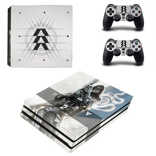 YSP4P-1693 Игра Destiny 2 PS4 Pro наклейка для sony playstation 4 Pro консоль и контроллеры для Dualshock 4 PS4 Pro наклейка s Наклейка - Цвет: YSP4P-1693
