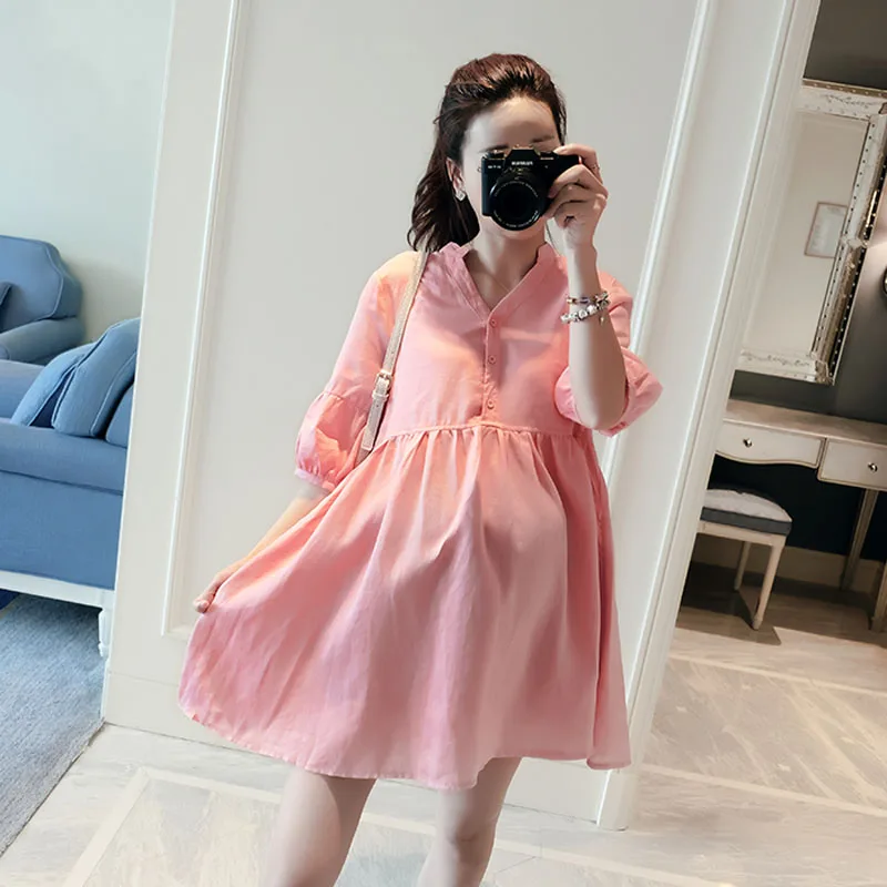 Кукла платье для беременных летние платья женщин одежда Vestidos будущих мам Одежда