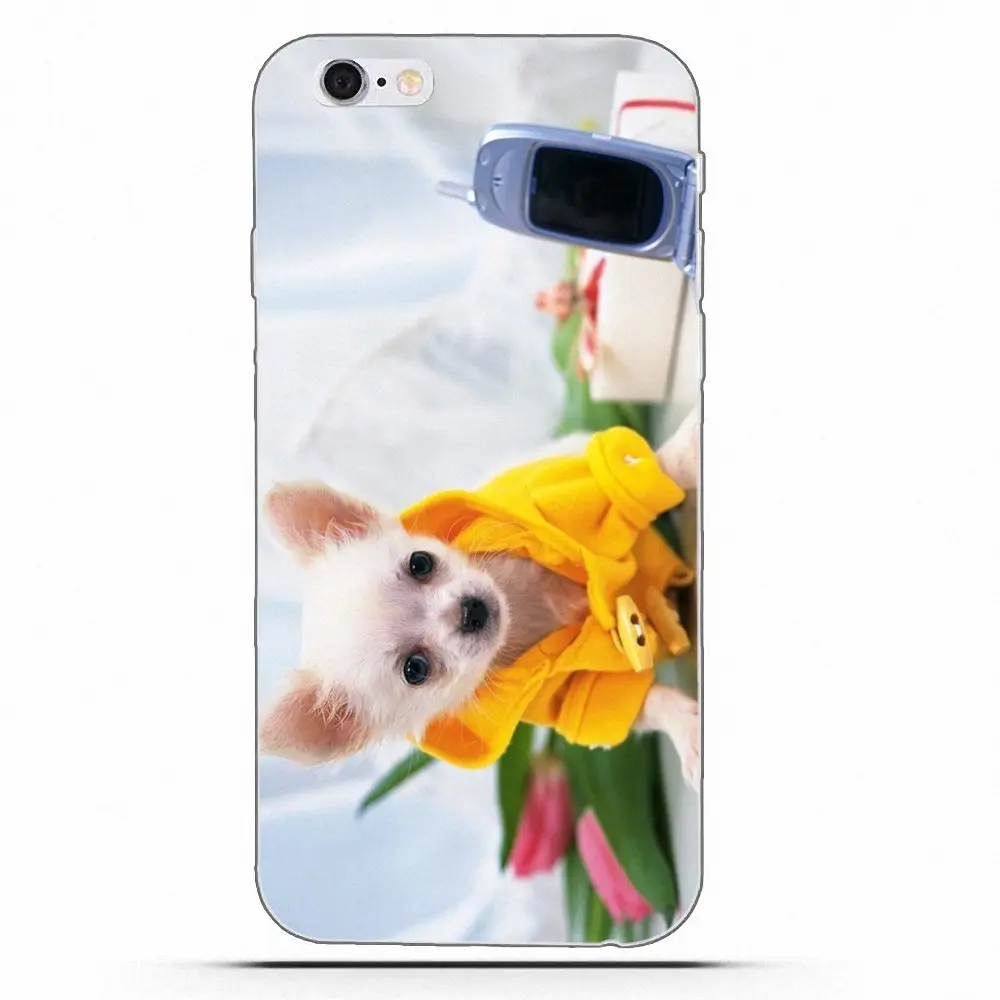 Chiwawa Собака Щенок для Huawei G7 Y6 II Y7 Xiaomi Redmi Note 2 3 5 Mi 4 4C 4I 5S 5X 6X 8 SE Pro ТПУ чехол телефона с