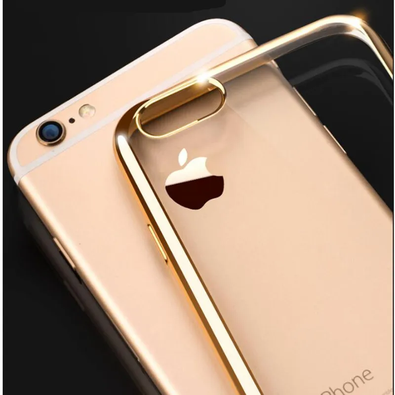 Модный Роскошный чехол из розового золота с покрытием для iPhone X XS MAX XR мягкий