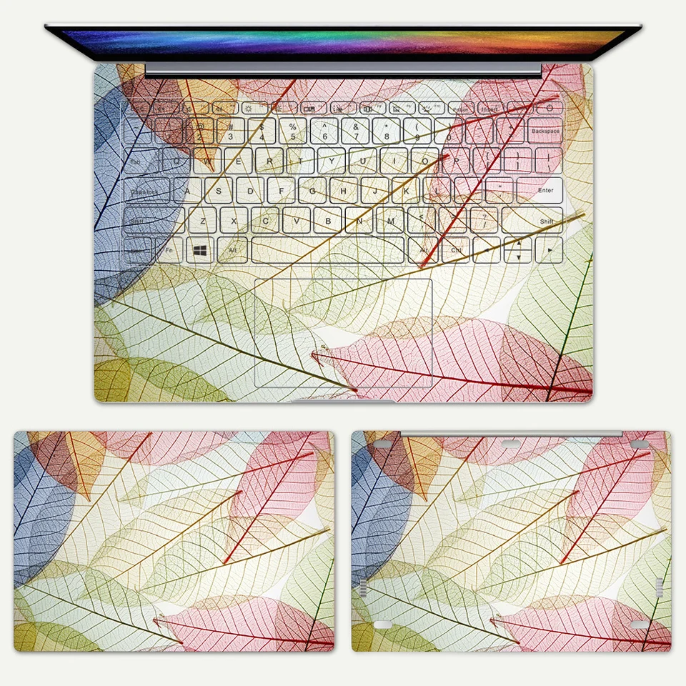 Виниловые наклейки для Apple Macbook Air 13,3 чехол retina Pro 13,3 15,4 с цветочным рисунком компьютерные наклейки
