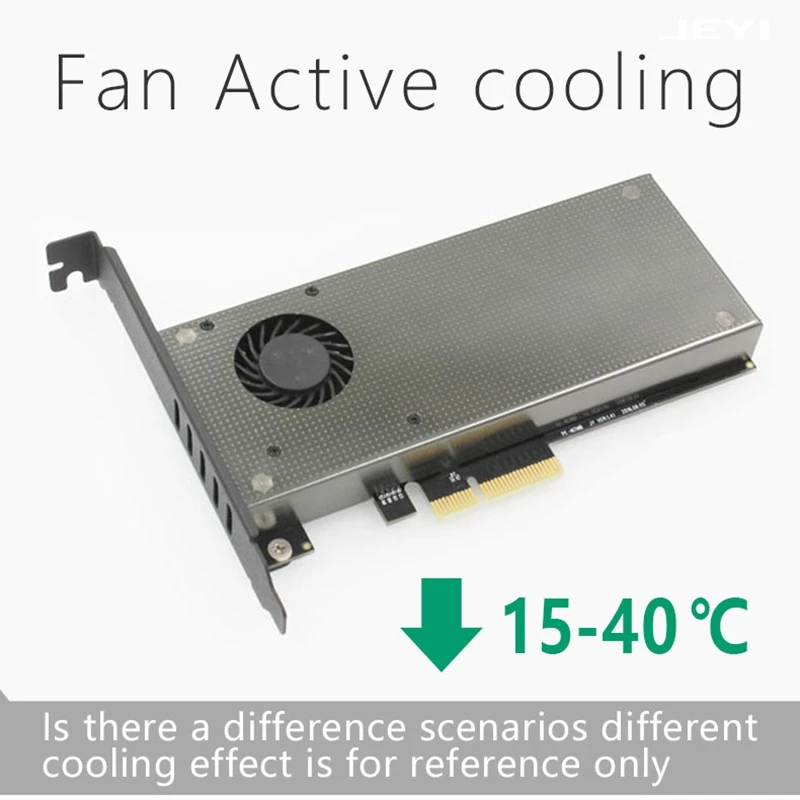 M.2 расширение Nvme адаптер Ngff для Pcie 3.0 Вентилятор охлаждения с вентилятором