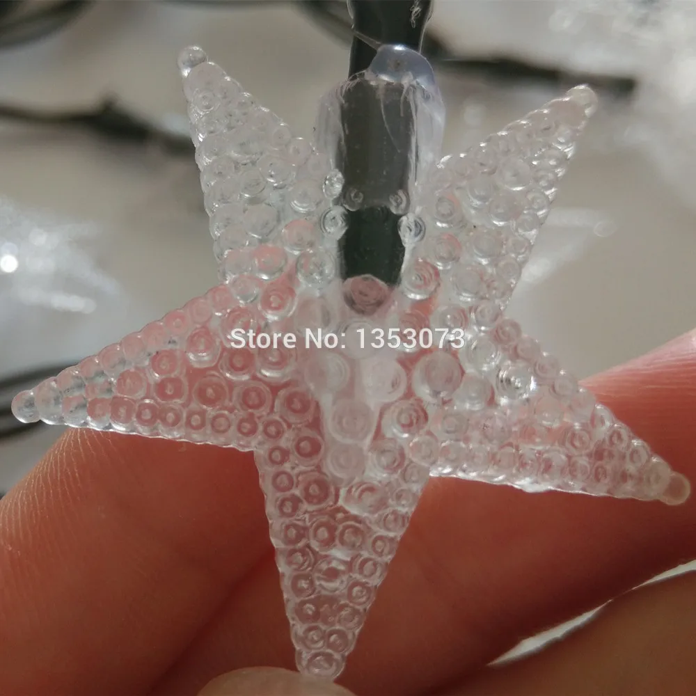 YIYANG Star Light светодиодный водонепроницаемые уличные фонари для праздника, рождественской вечеринки, Новогоднее украшение, Рождественские огни para Exterior