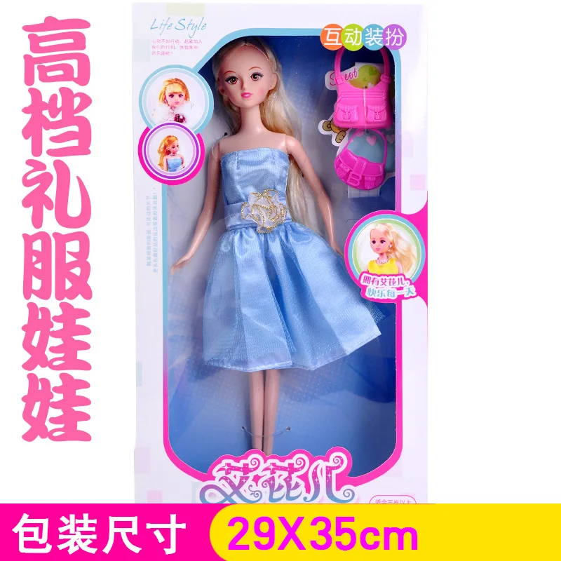 Кукла Барби Детская кукла с 6 суставами может быть активная + одежда аксессуары