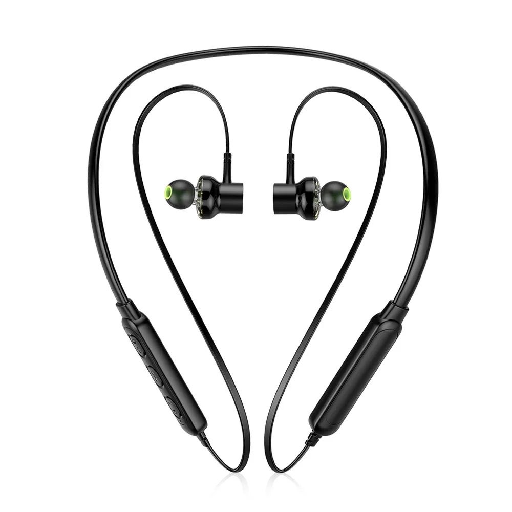 Awei G20BL двойные драйверы беспроводные Bluetooth наушники шейные спортивные Hands Free Call
