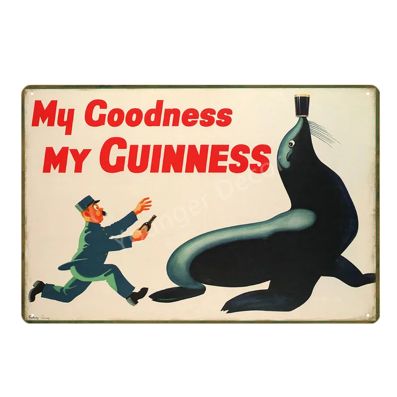 Guinness для прочных металлических постеров, ретро реклама пива, металлические жестяные вывески для паба, бара, домашнего декора, настенная художественная железная табличка YD065