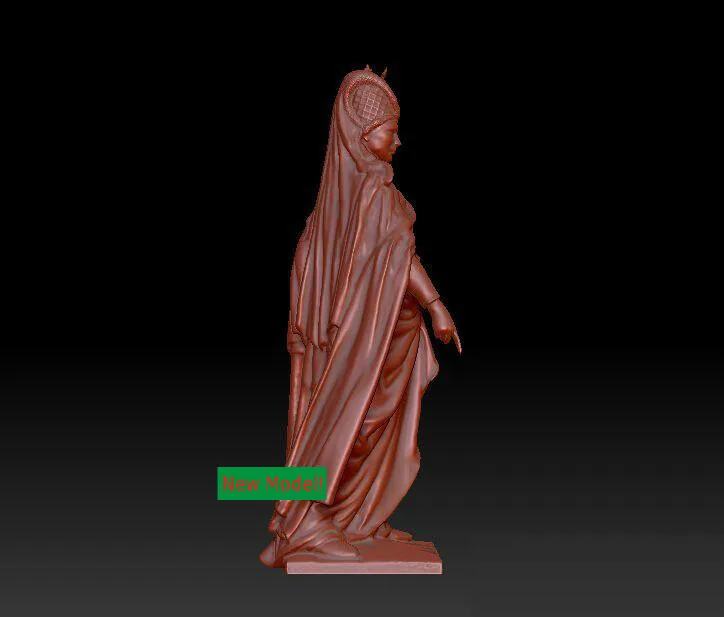 3D модель рельef STL модели формат файлов Богиня милости Маргарет |