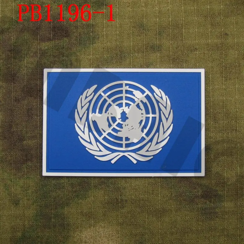 PB1196 Luminous 3D ПВХ Нашивка флаг США Флаг США Тактический военный боевой дух - Цвет: PB1196 Luminous
