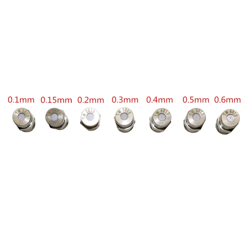 High Pressure Fog Mist Nozzle Agriculture Fruit Atomization Sprayers Greenhouse Anti-drip Sprayer Nozzles 100 Pcs | Дом и сад