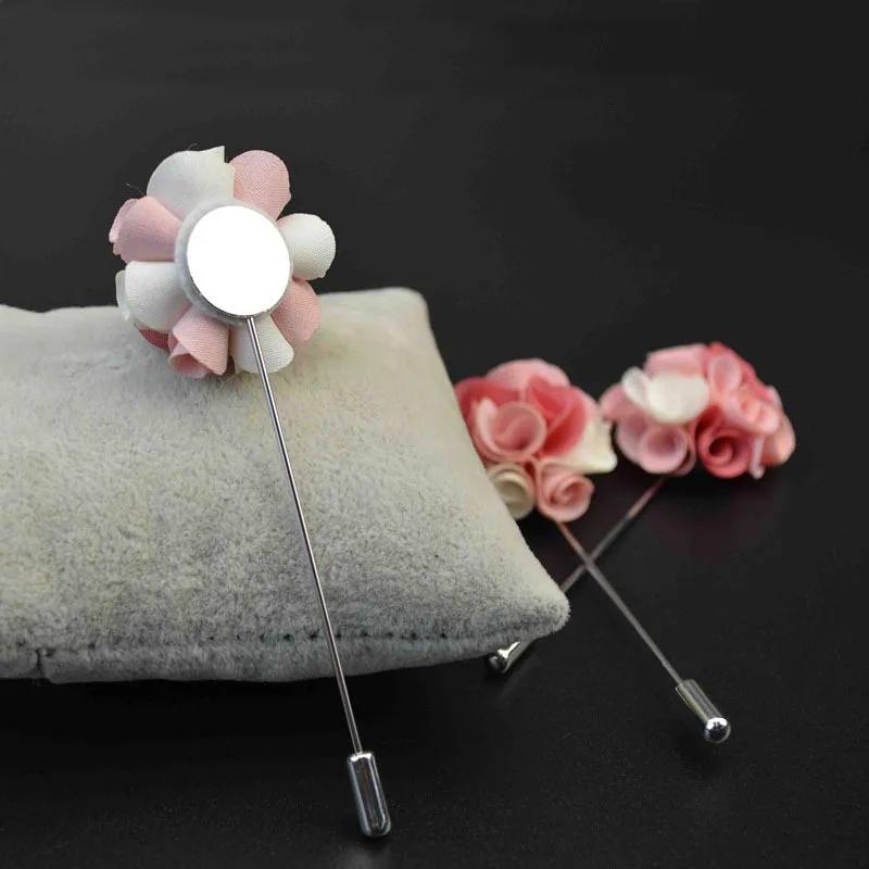 2017 новая мода Свадебные Броши с цветочным принтом популярные мужские отворотом