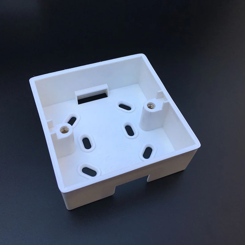 Allsome External Mounting Box 86mm*86mm*34mm for 86mm*86mm Standard Switches and Sockets Apply For Any Position of Wall Surface |