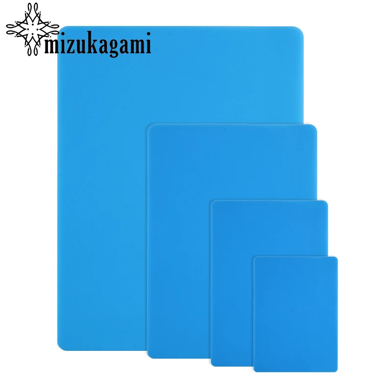 

1pcs UV Blue Resin Jewelry Liquid Silicone Mold Silica Gel Gasket Silicone Molds For DIY Anti Dirty Tabletop Ma