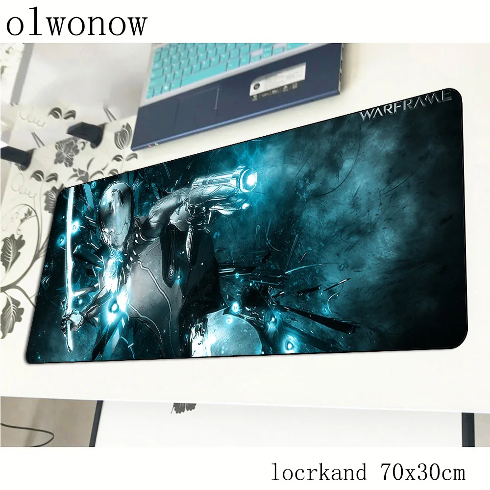 Warframe коврик для мыши геймер эстетичность 700x300x3 мм игровой мультфильм ноутбук