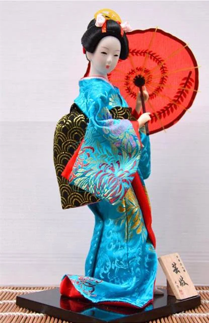 Красивые куклы кимоно японские гейши кукла с зонтиком в японском стиле домашнее