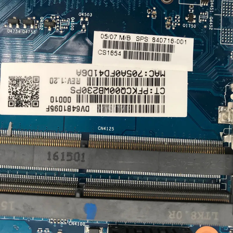 Материнская плата для ноутбука Elitebook 640 650 G2 840716-001 6050A2723701-MB-A02 с SR2EY | Компьютеры и
