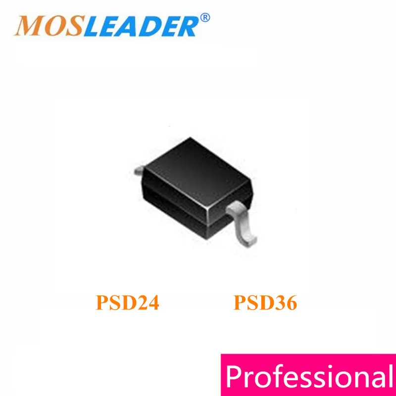 Mosleader PSD24 PSD36 SOD323 100 шт. 3000 0805 PSD24C PSD36C LF T7 Телевизоры в китайском стиле|Запасные