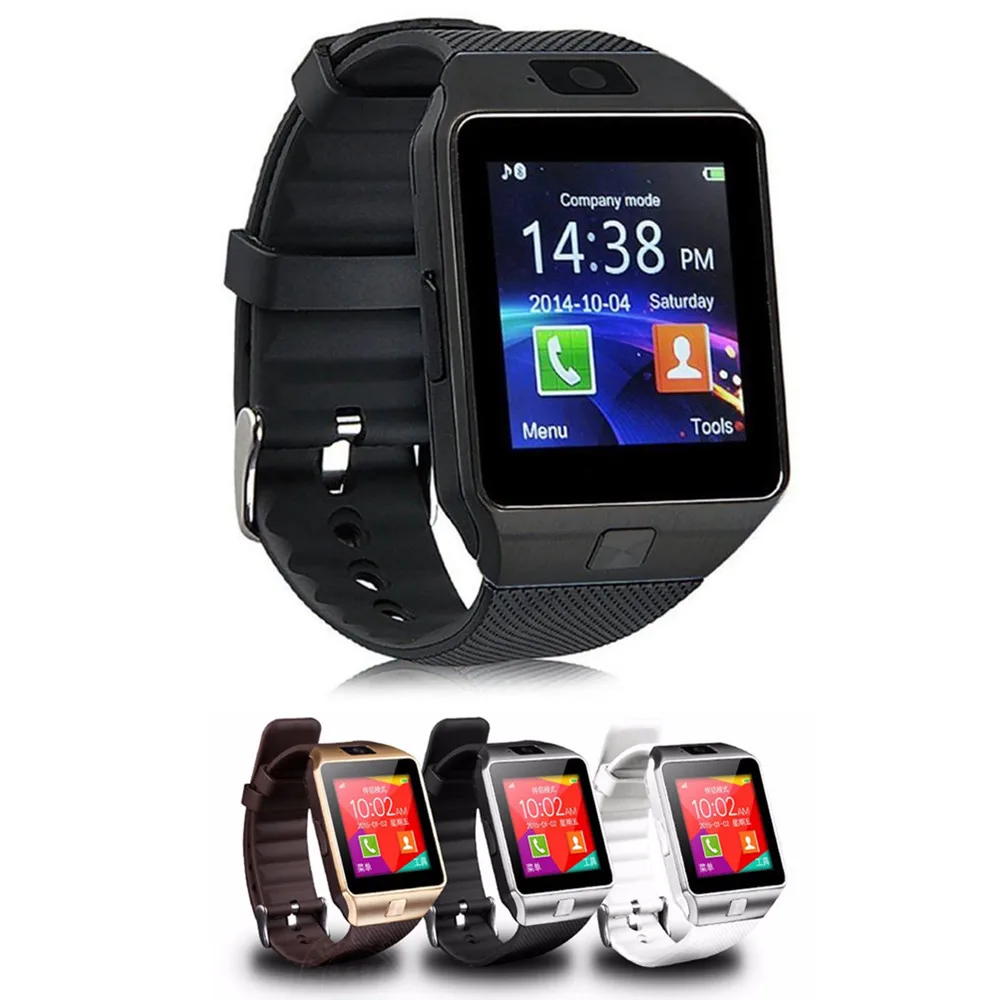 Beseneur DZ09 Смарт часы Bluetooth Камера Smartwatch Поддержка sim-карты шагомер Будильник