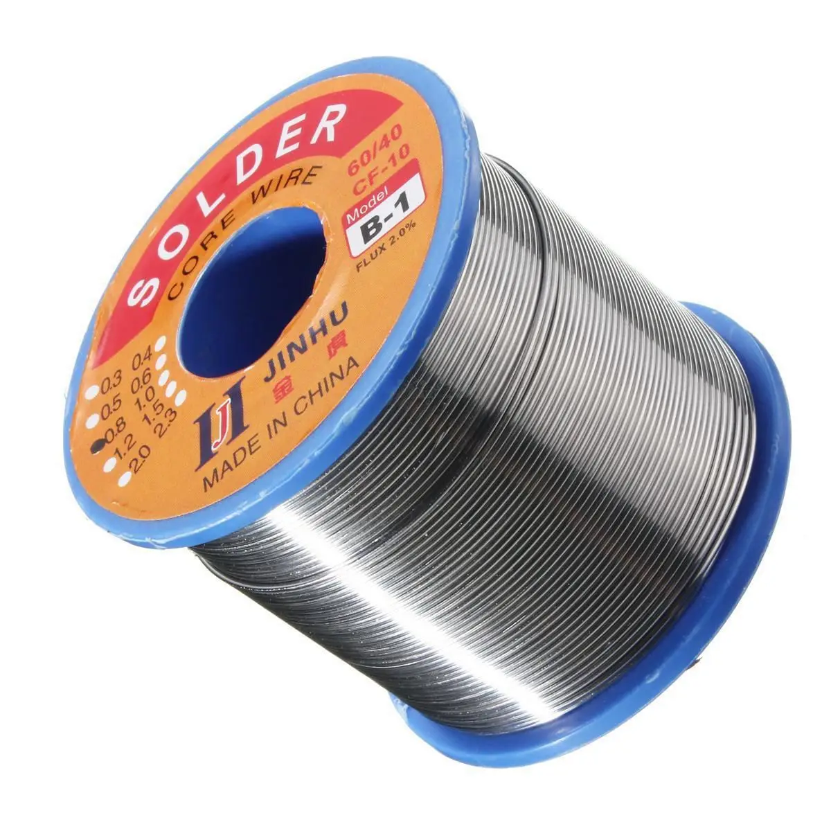 60/40 Tin lead Solder Wire Rosin Core Soldering 2% Flux 0.7Mm 1 Reel | Инструменты
