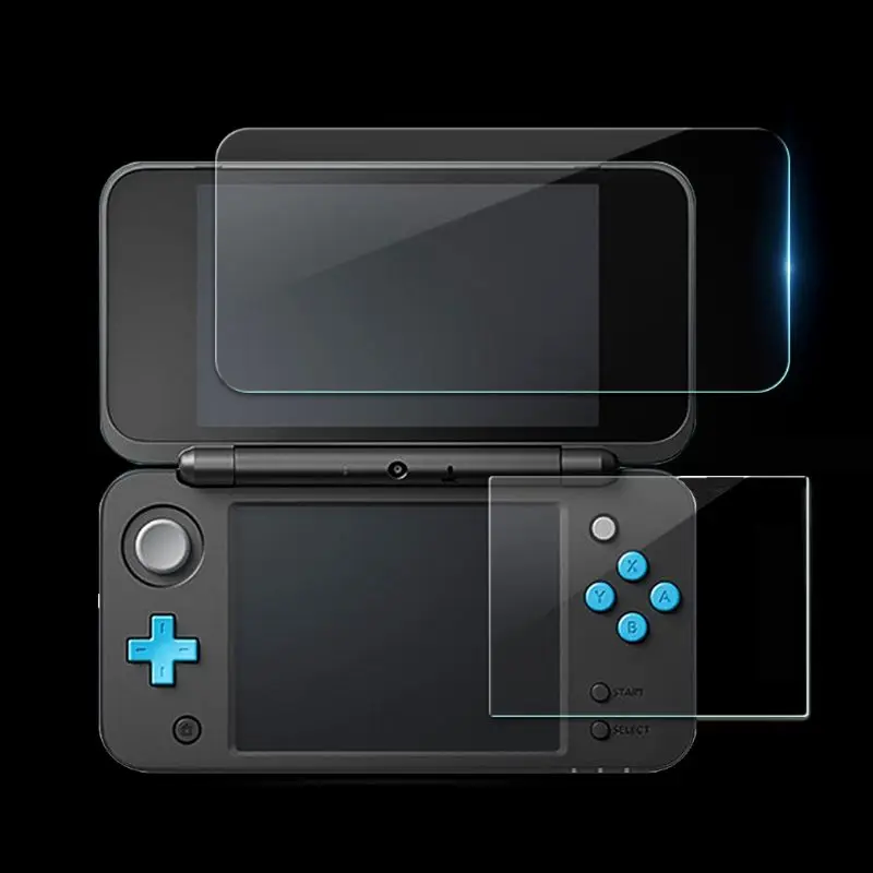 2 в 1 Ультрапрозрачная Защитная пленка для Nintendo 2DS XL LL|Защита экрана| |
