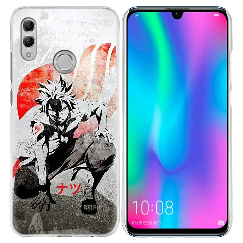 03 FAIRY TAIL чехол для huawei Honor 8X Y9 9 10 Lite Play 7C 8C 8S 8A фотоаппаратов моментальной печати 7S 7A Pro V20 20i Y6 Y7 Y5 жесткий чехол с рисунком из аниме чехол для телефона Capa - Цвет: 03