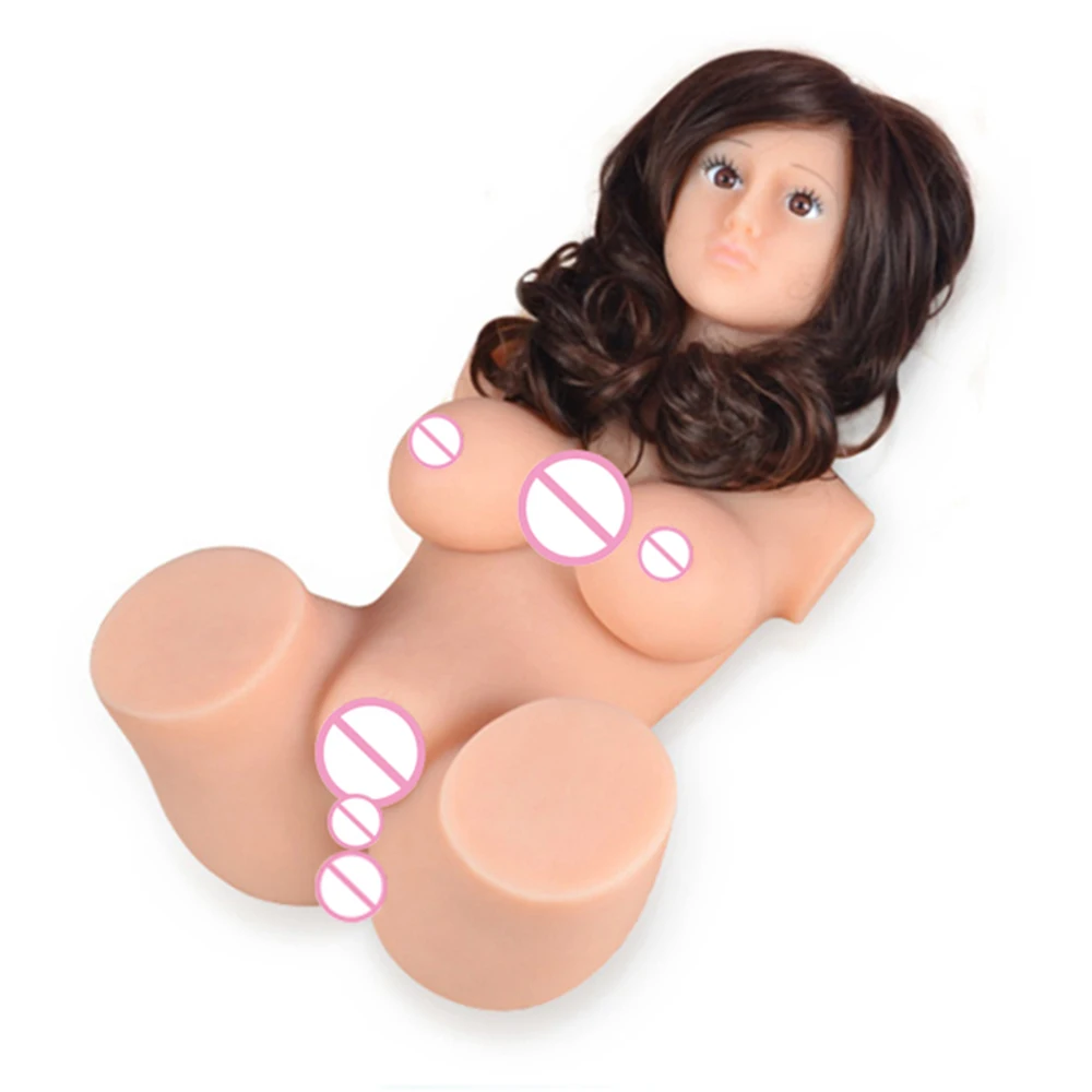 Горячая 3D полностью силиконовая сексуальная кукла с длинным париком