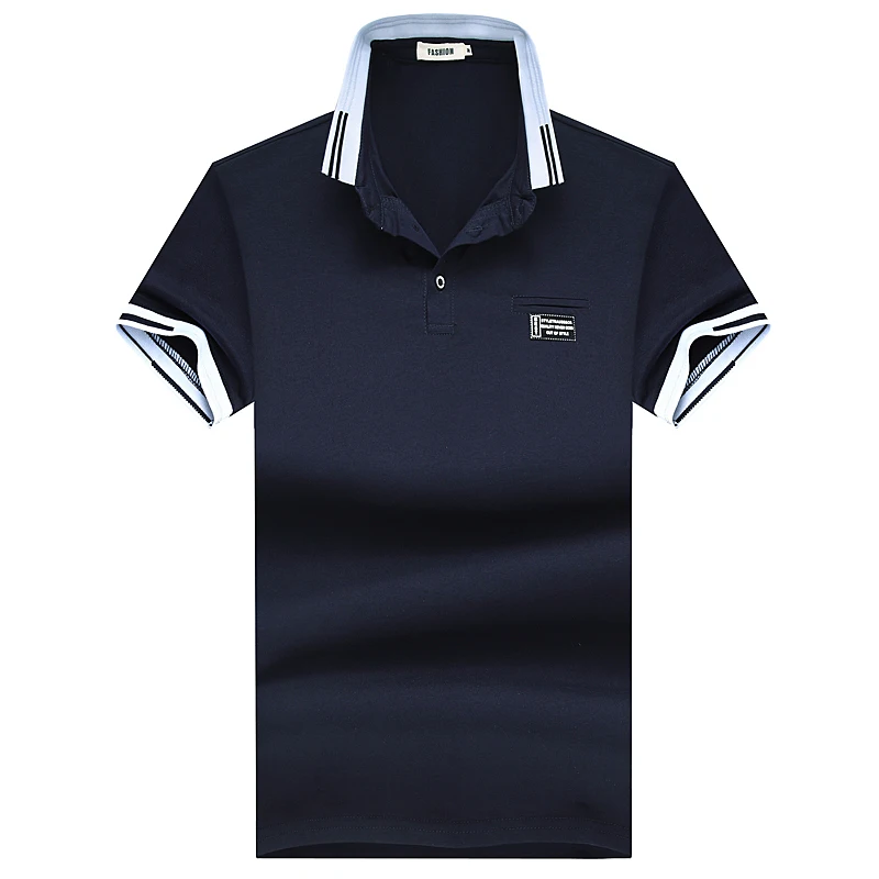 

Liseaven Men Polo Shirts 2018 Summer Polos Solid Color Camisas Cotton Polo Shirts Short Sleeve Tops