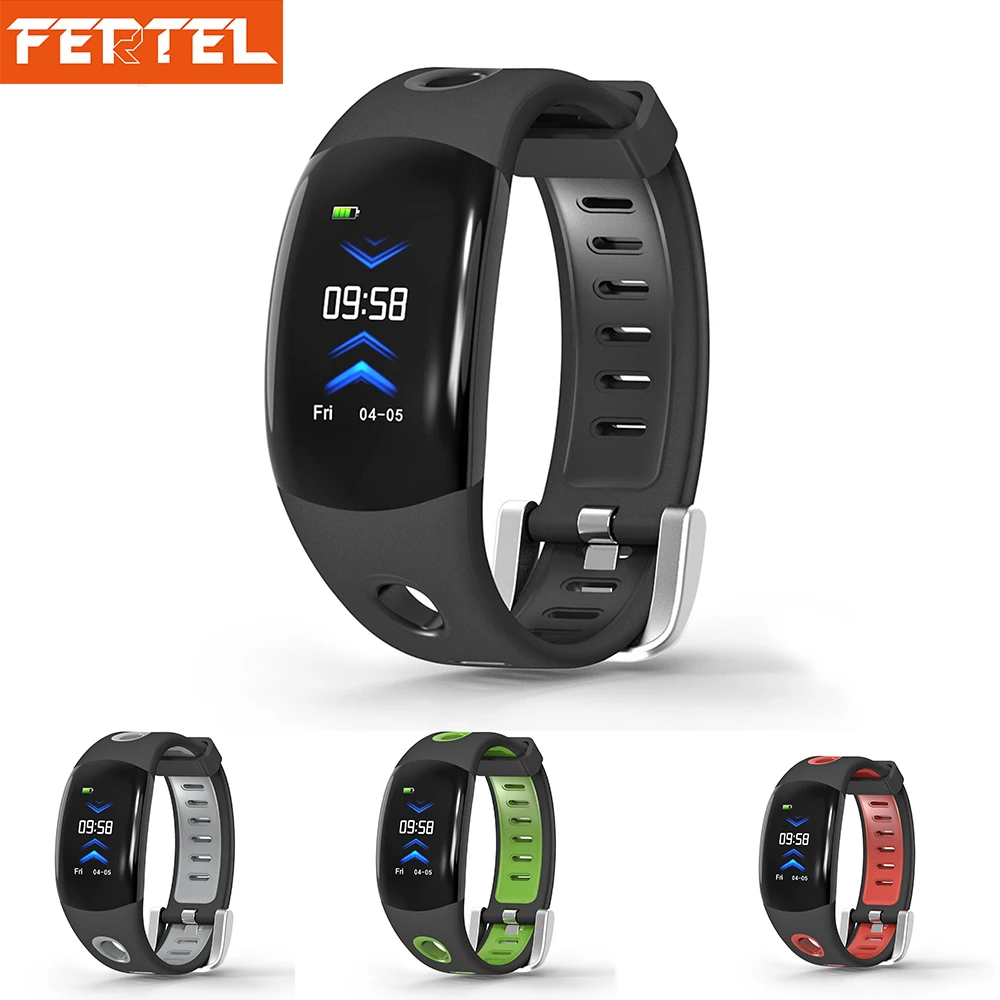 Ips Цвет Экран Smart Band IP68 Водонепроницаемый 3D Динамический интерфейс браслет Heart Rate
