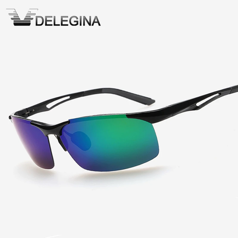 Новинка 2019 спортивные поляризационные солнцезащитные очки мужские для вождения
