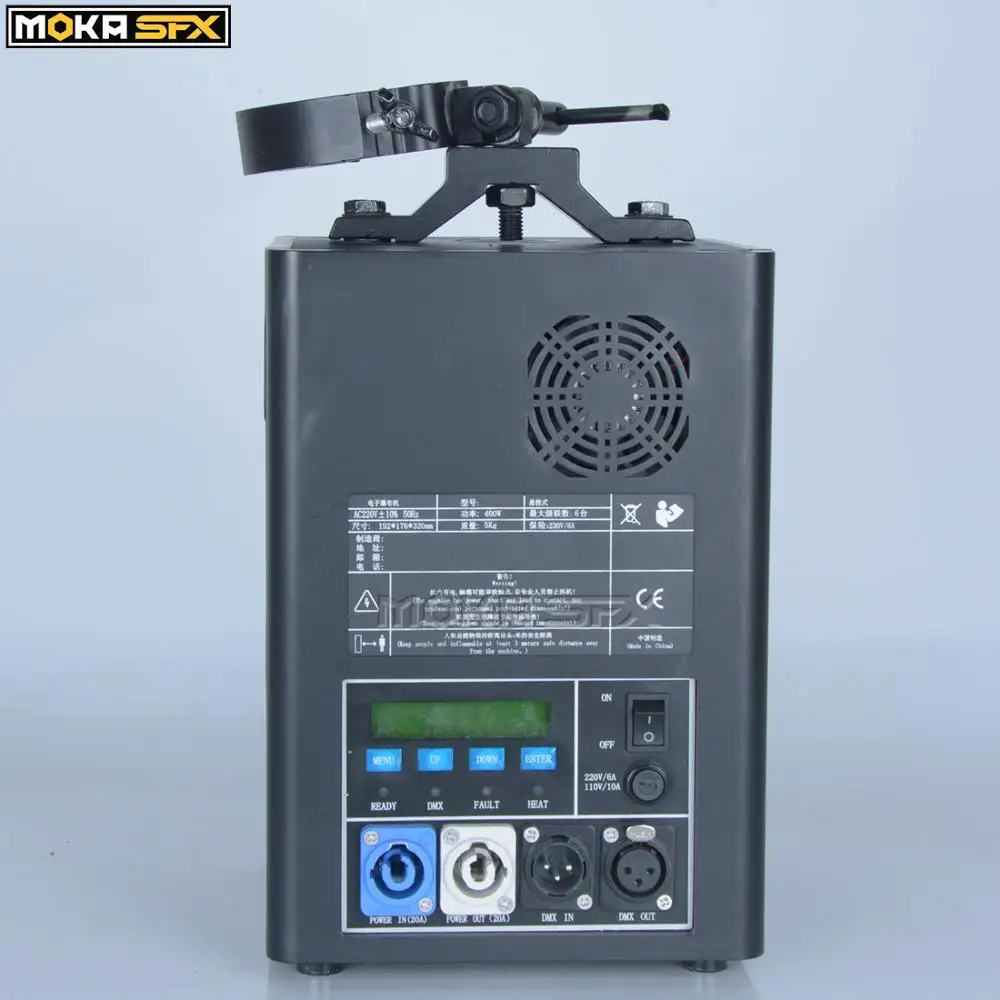2шт с футляром для полета водопад холодная искра машина беспроводной DMX 512