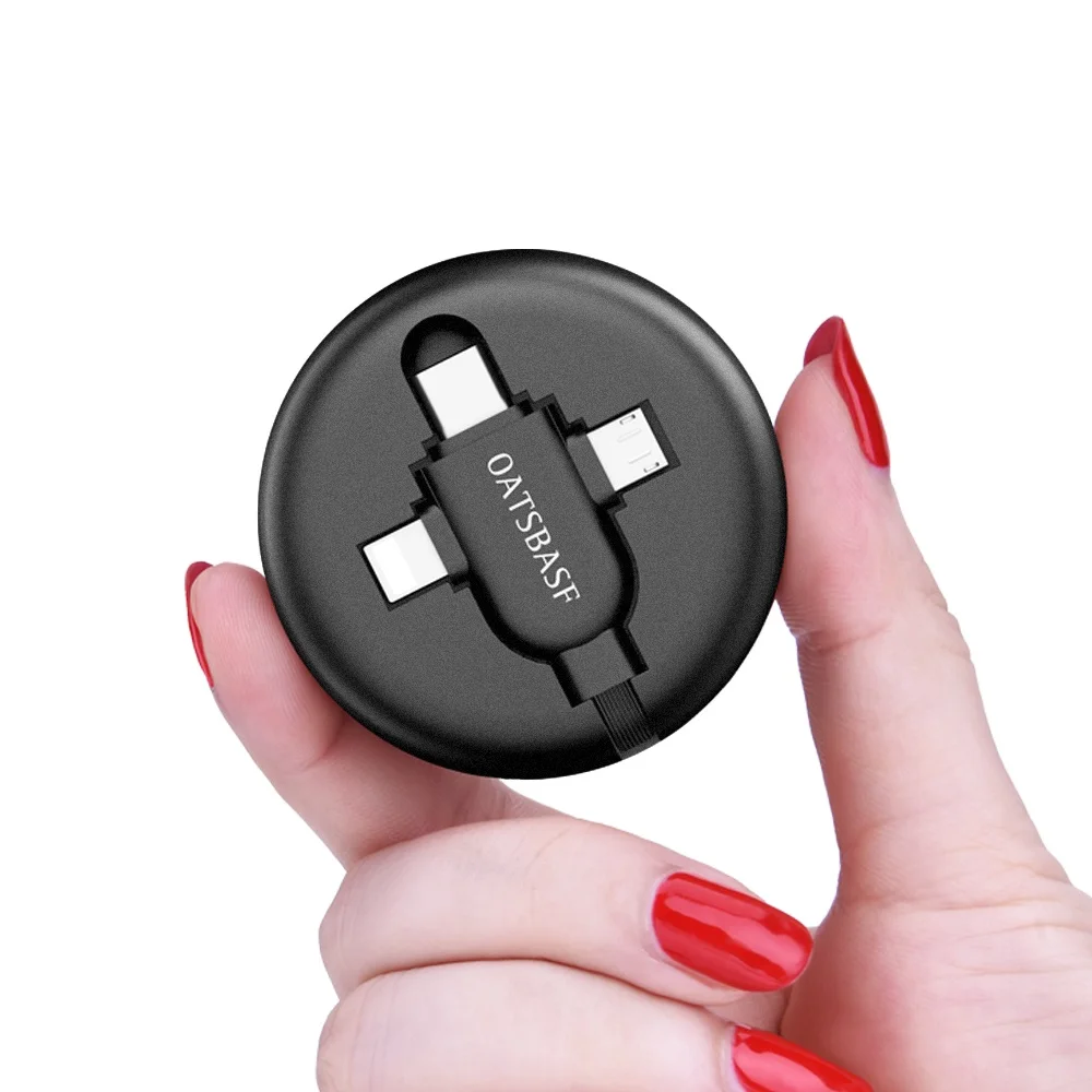 2019 Новый год в подарок usb кабель держатель мобильного телефона и подставка усадка