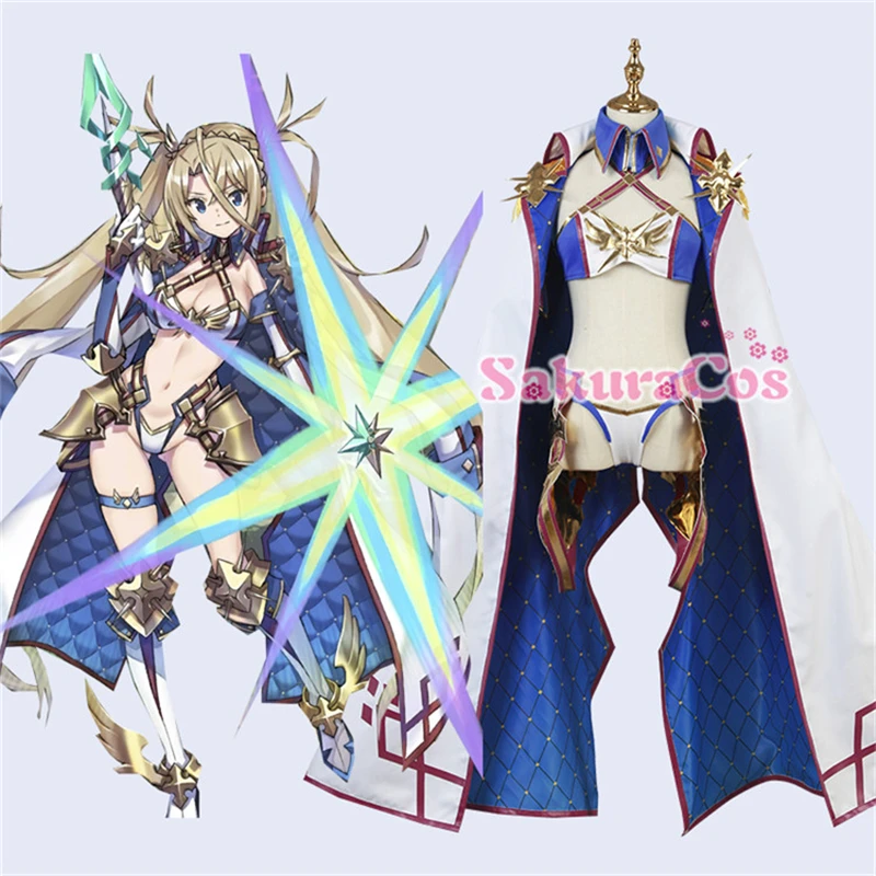 Женский блестящий костюм для косплея из игры Fate/Grand Order FGO bradamte Archer платье на