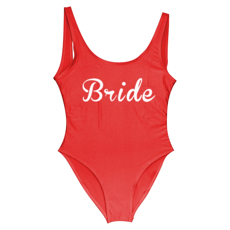 BRIDE Beachwear Swimwear Women One Piece Swimsuit Bathing Suit Maillots de bain femmes Bodysuit Monokini Girl Swim | Спорт и