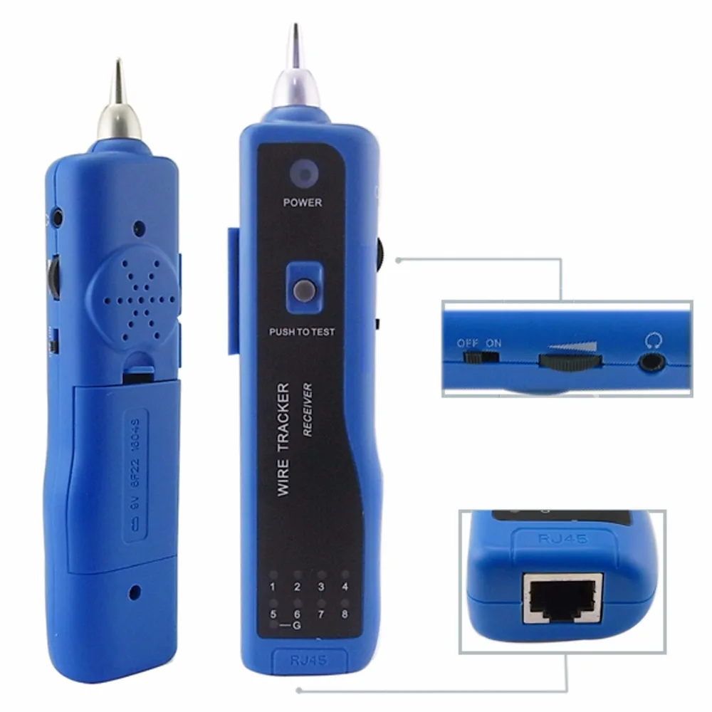 Провод трекер телефон LAN кабель RJ45 RJ11 открытый короткого замыкания тестирование