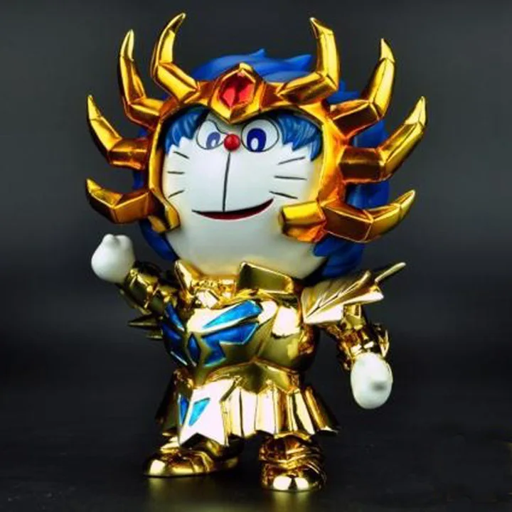 HKXZM аниме Рисунок 10 см мультфильм Дора кошка Дораэмон Cos Saint Seiya раковая ПВХ