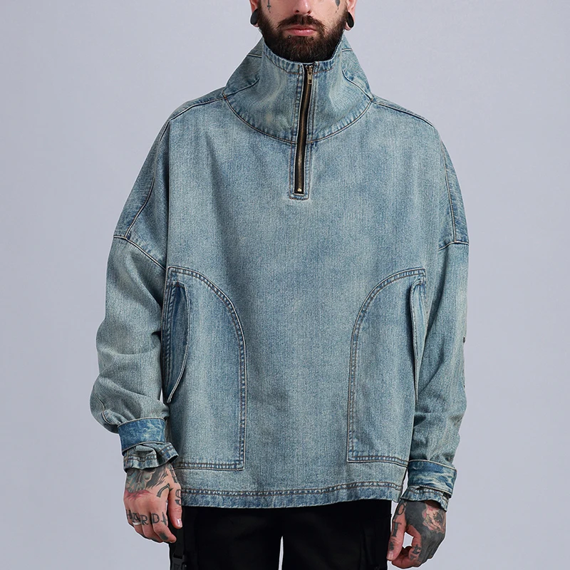 HEYGUYS лоскутные свитшоты Европа США уличные Мужская крутая одежда в стиле хип хоп