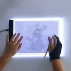 Новый A4 цифровой USB доска для рисования светодиодный Графический светильник коробка Трассировка копировальная машина электронное искусство написания картины Настольный коврик