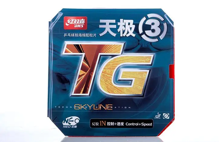 DHS NEO Skyline TG3 TG 3 Control + Speed pips in резина для настольного тенниса и пинг понга с