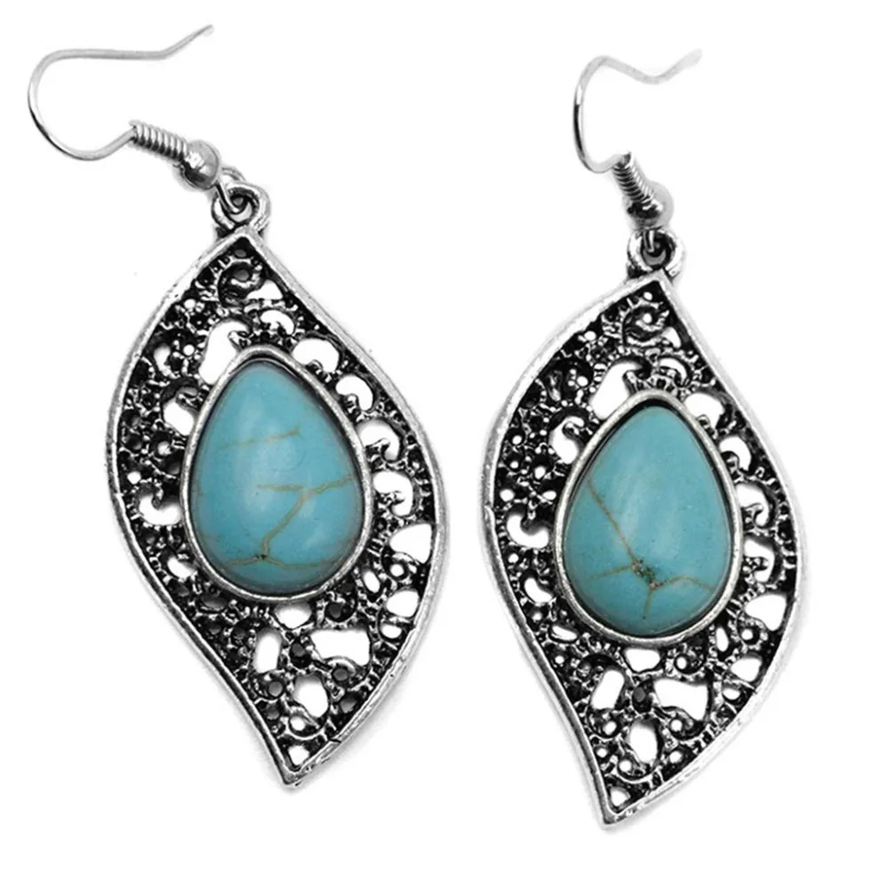 2019 модное ожерелье серьги цепочки для женщин ретро дизайн лист подарок