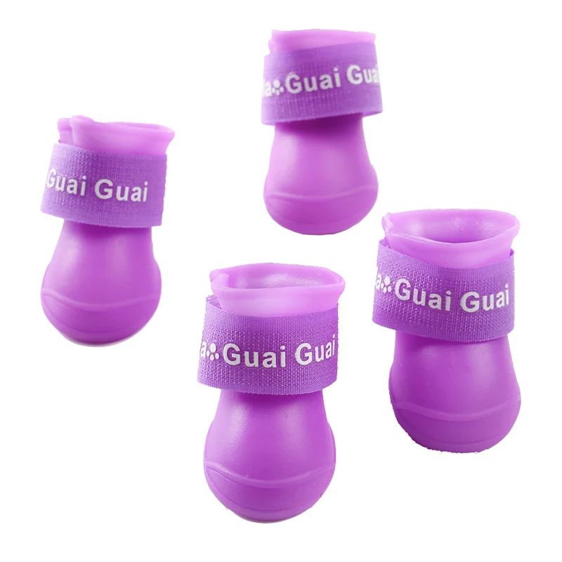 4 шт. водонепроницаемые ботинки для маленьких собак|Обувь собак| |