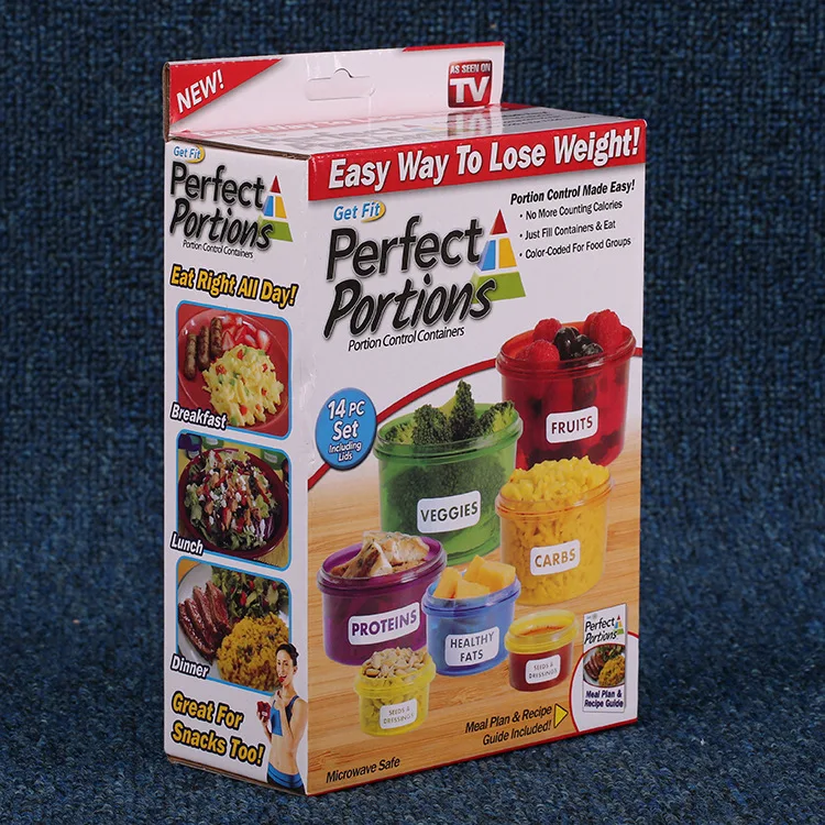 Smartlife 7 шт./компл. прекрасные порции милый Ланч бокс посуда контроль контейнеры