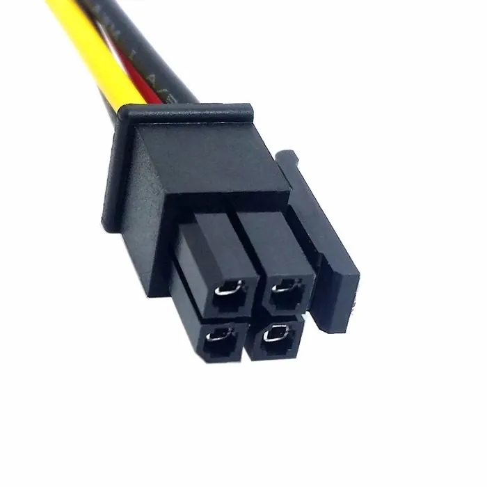 ATX Molex Micro Fit коннектор 4-контактный штекер-Штекер кабель питания 60 см 2 фута |