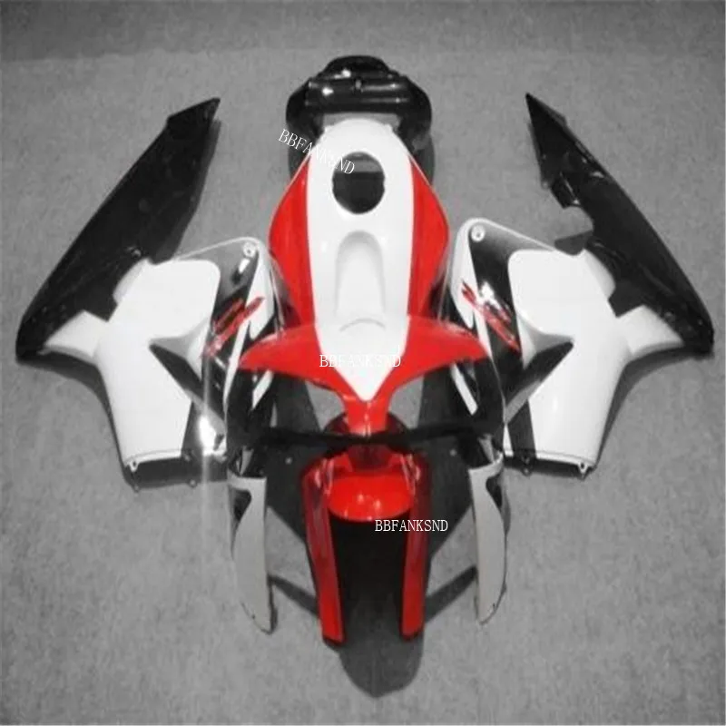 Мотоцикл литья под давлением Обтекатели набор для Honda красный белый CBR 600 RR