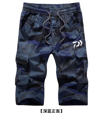 

Mens Outdoor Sport Short Pants Breathable Men Brand Summer Cropped Trousers DAIWA Fishing Shorts Fishing Camouflage Clothing