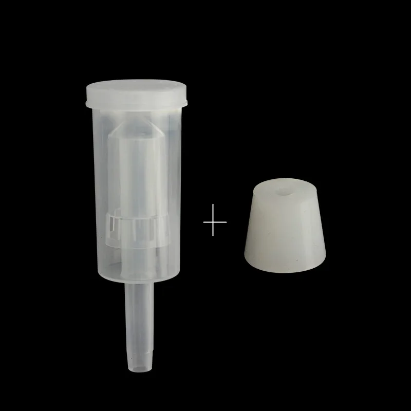 type 2 Ферментация Airlock s-образная пузырька пищевого качества Силиконовая пробка#6 пробурено для изготовления вина и пивоварения подходит 1 галлон carboy - Цвет: type 2