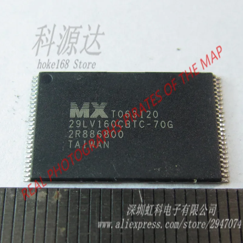 10 шт./лот MX29LV160CBTC-70G TSOP48 MX29LV160C в наличии