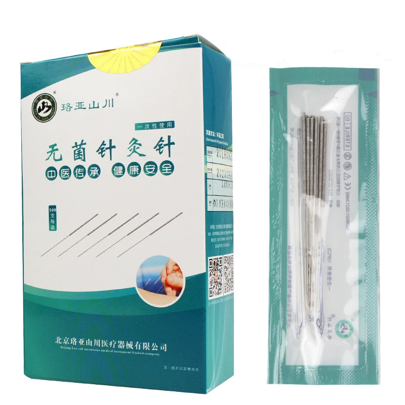 500 шт./кор. acupunctue иглы для косметического массажа одноразовые иглоукалывания