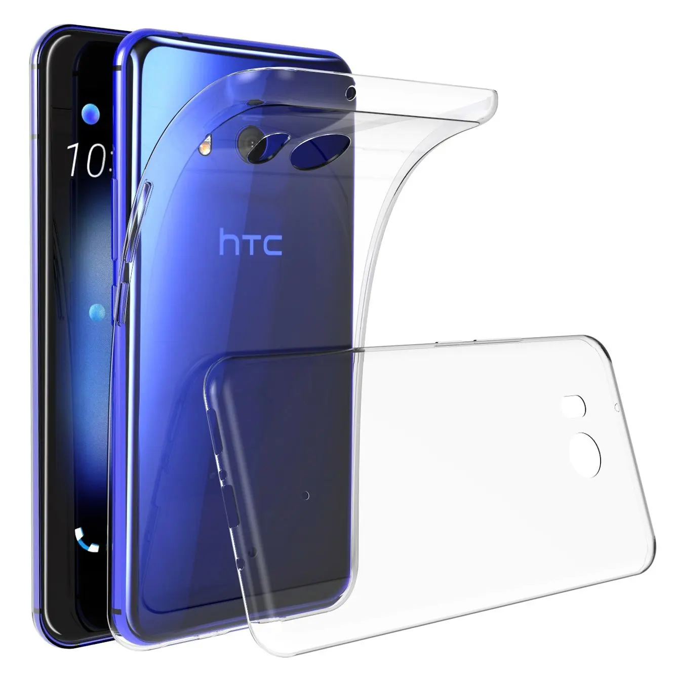 Ультратонкий Прозрачный мягкий силиконовый чехол из ТПУ для HTC X10 10 evo U Ultra Play X9 U11